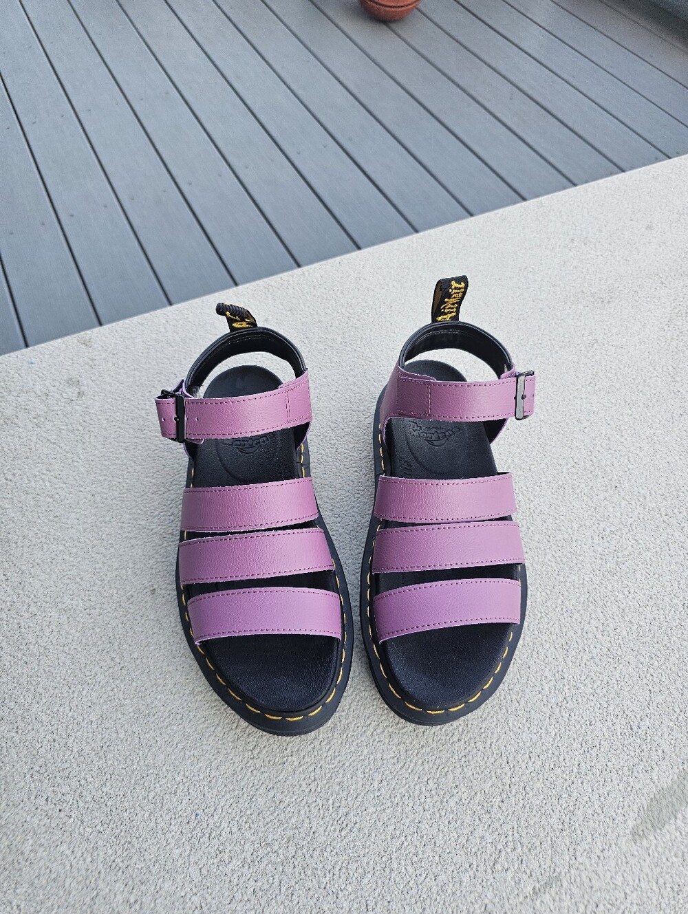 Dr. Martens Blaire Quad Sandals. - Picture 4 of 8